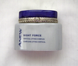  AVON ANEW Night Force Jar Trinket Box 1999 Exclusively for Avon Represe... - $14.99