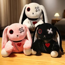 Dark devil black rabbit plush toy cross main 1 thumb200