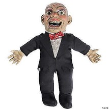 Charlie Doll Animated Prop Halloween Haunted House Scary Creepy Sounds MR122717 - £43.31 GBP