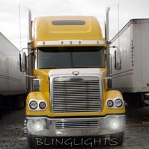 Freightliner Coronado White LED Halo Fog Lamps Angel Eye Driving Light Kit - £106.08 GBP