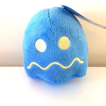 Pac-Man Plush 5 &#39;&#39; . Brand New Blue Ghost . Stuffed Soft Toy. USA - £11.71 GBP