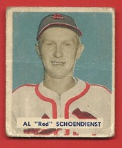 1949   BOWMAN  #  111   RED  SCHOENDIENST   !! - $34.99