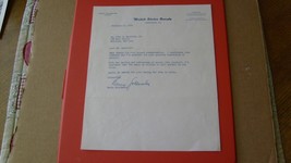 1964  BARRY  GOLDWATER   SIGNED   LETTER   U.S.  SENATE  LETTERHEAD  W/ ... - £78.30 GBP