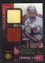 2001 U.Deck Patrick Roy Game Jersey + Hockey Stick EX/NM !! - £23.53 GBP