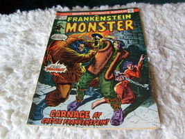 THE  MONSTER  OF  FRANKENSTEIN  1974   VOL 1   # 11   JULY   CARNAGE   !! - $29.99
