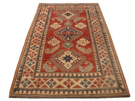 Afgan  Kazak Rug Wool On Wool - £285.10 GBP