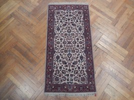 Traditional Handmade 2x5 Sarouk Jaipur Rug Door Mat - £129.57 GBP