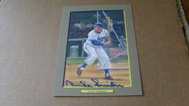 1988 Duke Snider Autographed Perez Steele Great Moments 989 Of 5000 - £27.93 GBP