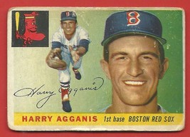 1955 Topps # 152 Harry Agganis Rookie !! - £23.69 GBP