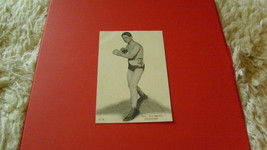 1920s  Vintage   Georges  Carpentier    French  World  Champion  Exhibit  Card - £64.28 GBP
