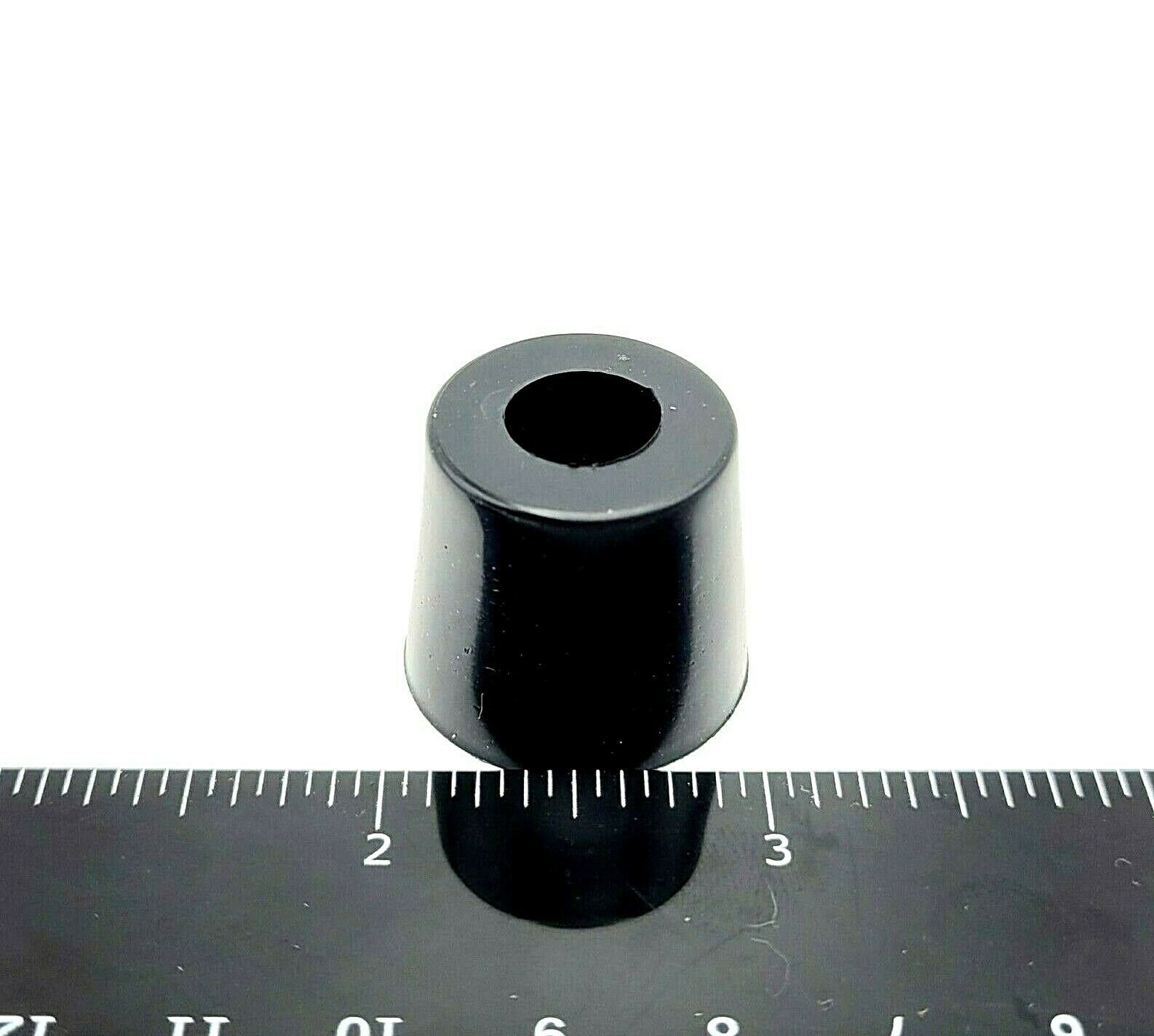 25mm Round Rubber Feet Bumpers Vibration Mount 20mm Tall Steel Washer 4
