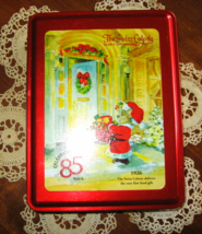 Tin-Swiss Colony-Christmas Collector -85th Anniversary-Monroe, WI-1991 - £6.41 GBP
