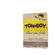 Vintage Matchbook Tomboy Grocery Store St Louis MO Advertising Front Strike - $13.17 Vintage Matchbook Tomboy Grocery Store St Louis MO Advertising Front Strike - $13.17