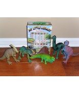 DINOSAUR Collection 12 Board Books and 5 Dino Figurines Stegosaurus Tric... - $27.41