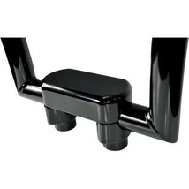 LA-7446-01B Hefty Handlebar Riser/Top Clamp Kit 1 1/2in. Tall - Black - £150.31 GBP