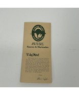 Aussie Sauces &amp; Marinades Recipe Booklet Great Taste From Down Under - $230.37 MXN