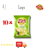 10PCS X 14g Lay&#39;s Salt &amp; Vinegar Chips شيبس ليز بالملح والخل - $32.66 CAD