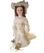 Franklin Heirloom  22&quot; Victorian Bride Doll New Opened Box - $62.99