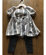 Jessica Simpson Girls Short-Sleeve Top  100% Cotton &amp; Leggings Set Size ... - $25.57 CAD