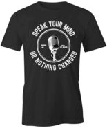 SPEAK YOUR MIND TShirt Tee Short-Sleeved Cotton CLOTHING S1BSA190 - $19.79+