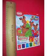 Craft Holiday Painting Kit Art Christmas Magic Paint Poster Reindeer Act... - $143.05 MXN