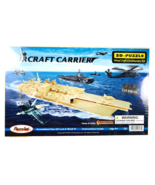 3D Puzzle Aircraft Carrier #1603 Natural Wood 170 pc Advanced Age 9+ 201... - £22.83 GBP