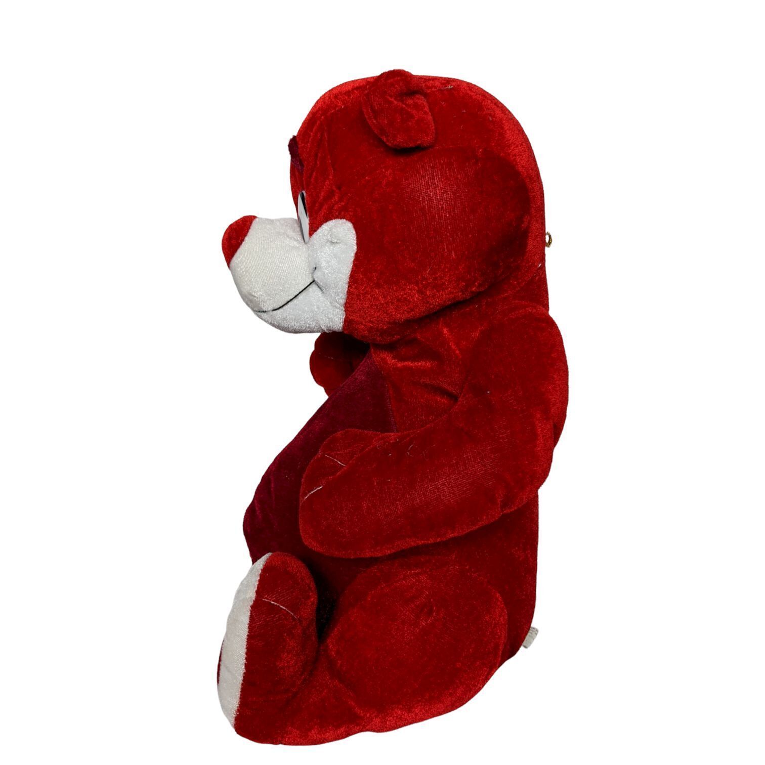 Classic Toy Company Red Valentine Heart Love Bear Plush Stuffed Animal 13" Item image 4