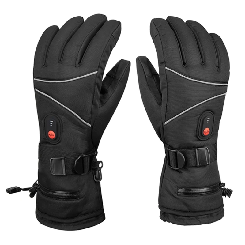 Electric Motorcycle Heat Gloves Winter Warm Arthritic-Gloves Texting Thermal - £270.08 GBP
