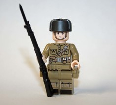 Russian Guard WW2 Army Soldier I Custom Minifigure - $4.30