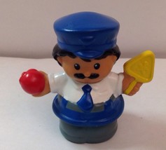 Fisher Price Little People 2002 Hispanic Carlos Bus Driver For 77986 Sch... - $4.93