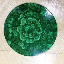 Malachite Marble Round Hallway Center Table For Cafeteria Décor Mosaic Art Gift - £858.48 GBP+