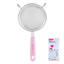 Hello Kitty Fine Mesh Strainers, 5.5-Inch Stainless Steel Strainer Wire ... - £29.89 GBP