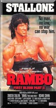 VHS - Rambo: First Blood Part II (1985) *Sylvester Stallone / Richard Cr... - $3.00