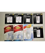 3M Command Damage Free Wall Hooks Mounting Hanging Adhesive Strips Variety Lot - $31.97