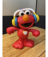 Sesame Street Let&#39;s Dance Musical ELMO With Headphones Sings, Talks, &amp; D... - $547.32 MXN