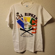 Cal Ripken #8 Baltimore Orioles 2131 Vintage Shirt Single Stitched Mlb 9... - £26.45 GBP