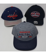 Washington Capitals Men&#39;s NHL Hockey Adjustable Hats Lot of 3 NWT - $54.31 CAD
