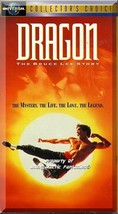 VHS - Dragon: The Bruce Lee Story (1993) *Lauren Holly / Jason Scott Lee* - $3.00