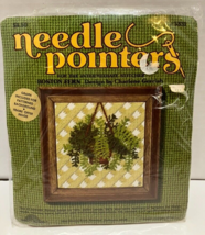 Sunset Designs Boston Fern Needle Pointers Craft Kit Embroidery 5X7 Vintage 1975 - £12.43 GBP