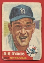 1953 Topps # 141 Allie Reynolds !! - £19.74 GBP