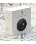 Google Nest Learning Smart Wifi Thermostat Black A0013 - $78.92 CAD
