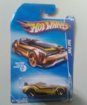 Diecast Car Hotwheels 2010 Gold Fast Fish # 07 Of 10 Mattel Toys In Package - £5.43 GBP