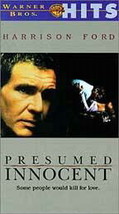 Presumed Innocent..Starring: Harrison Ford, Greta Scacchi, Raul Julia (used VHS) - £9.67 GBP