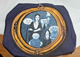 RARE The Addams family the Broadway musical play TV show movie shirt Blue SZ LG - £20.24 GBP