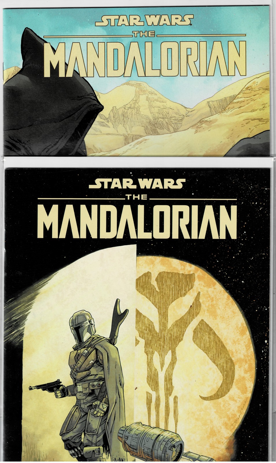 MARVELS THE MANDALORIAN /SPECIAL VARIANT EDITION 2022-1&amp;2 / 8.5 OR BETTE... - $9.99