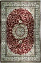 12x18 Silk Rug New Handmade - £11,559.43 GBP