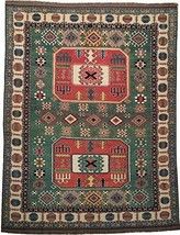 NEW Handmade 6 feet by 7 feet Oriental Kazak Area Rug - £455.00 GBP