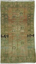 FADED 5x8 Hand Knotted Russian Antique Kazak Rug - £821.16 GBP