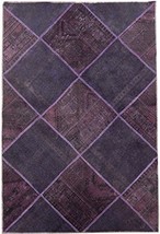 4&#39; x 6&#39; Antique Persian Patchwork Complimental Area Rug - £288.99 GBP