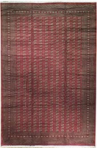 13 X19 Red Bokhara Rug Silky Wool Fine Weave - £2,154.26 GBP